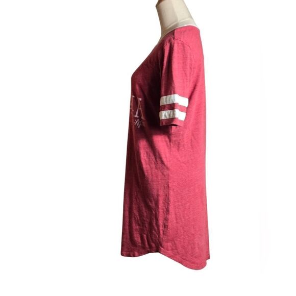 LJ & Co. Georgia Bulldogs Red and White Tee Shirt Dress - Picture 4 of 4
